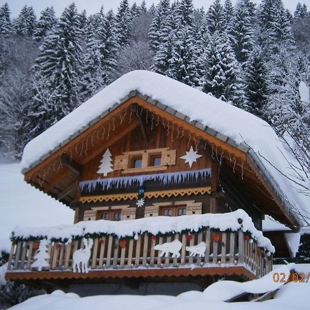 Chalet Fleur Des Neiges Saint-Jean-d'Aulps Bagian luar foto
